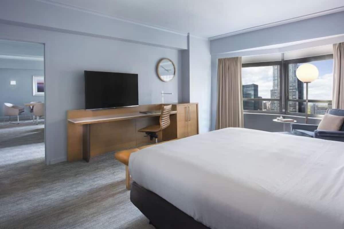 1 habitación y ropa de cama de alta calidad