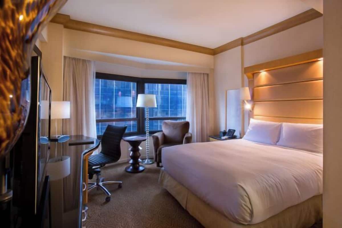 1 habitación y ropa de cama de alta calidad