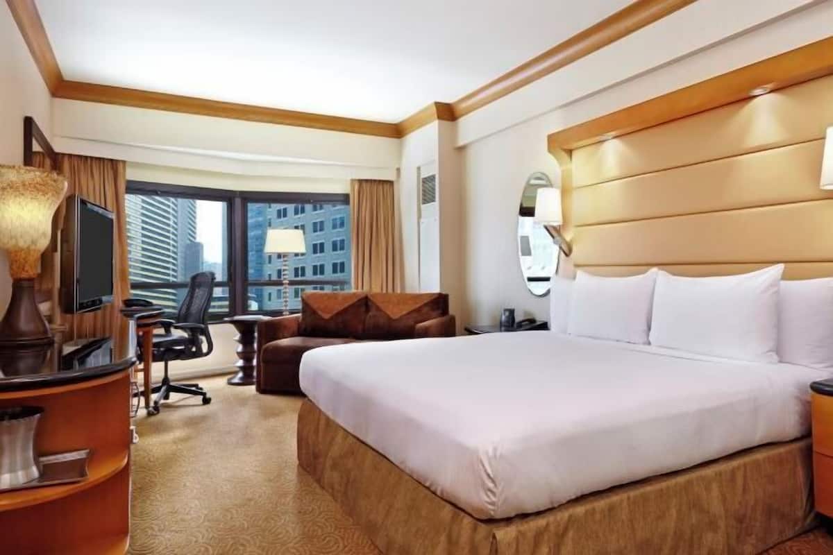 1 habitación y ropa de cama de alta calidad