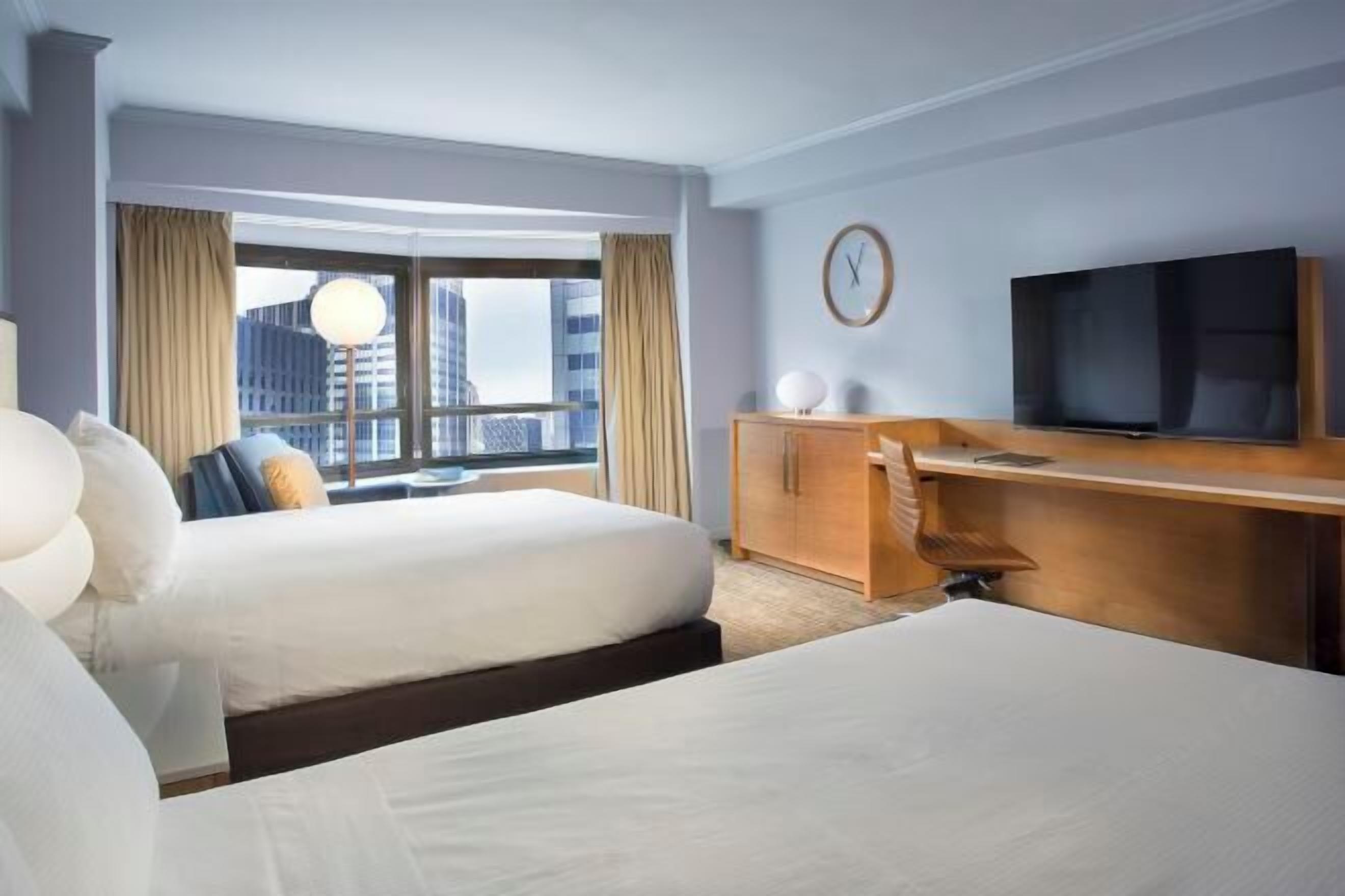 Premium bedding, in-room safe, desk, blackout curtains