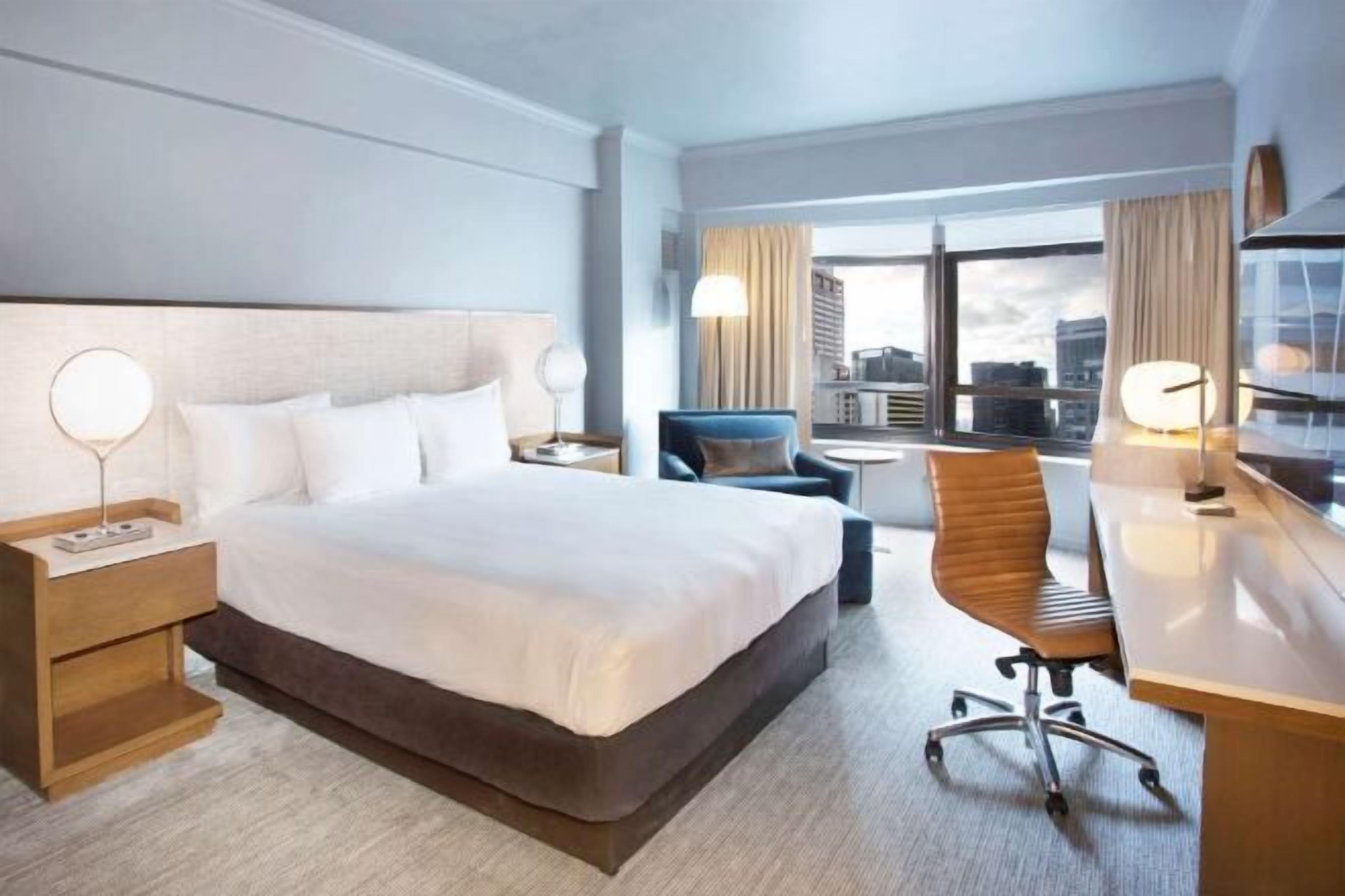 Premium bedding, in-room safe, desk, blackout curtains