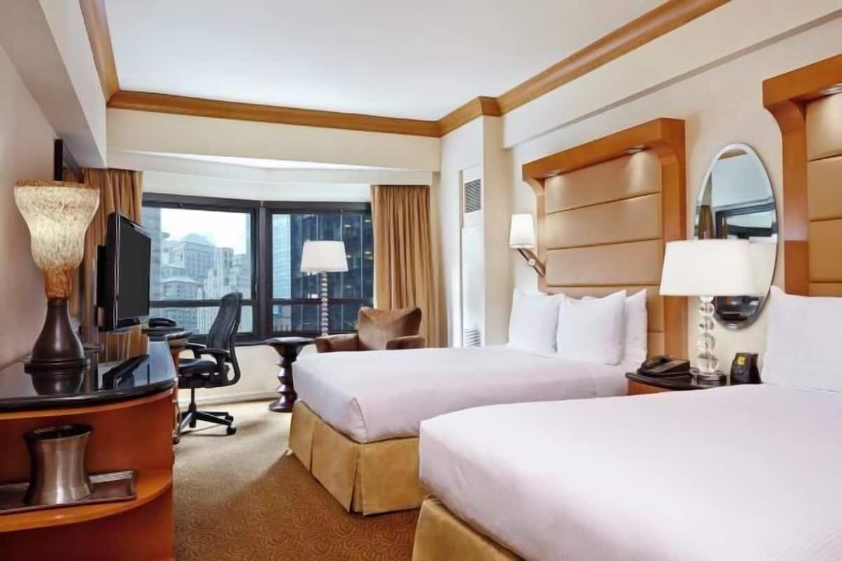 1 habitación y ropa de cama de alta calidad