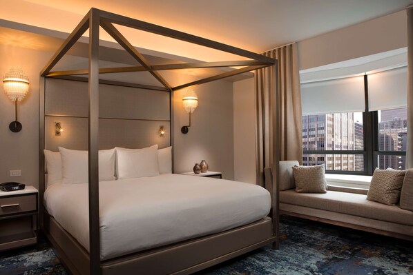 Presidential Suite, 1 King Bed | Premium bedding, in-room safe, desk, blackout curtains