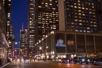 Hotel Exterior at New York Hilton Midtown