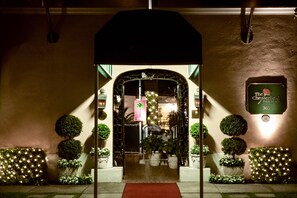 Entrée de l’hébergement