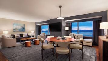 Presidential Suite, Multiple Beds | Premium bedding, in-room safe, desk, laptop workspace