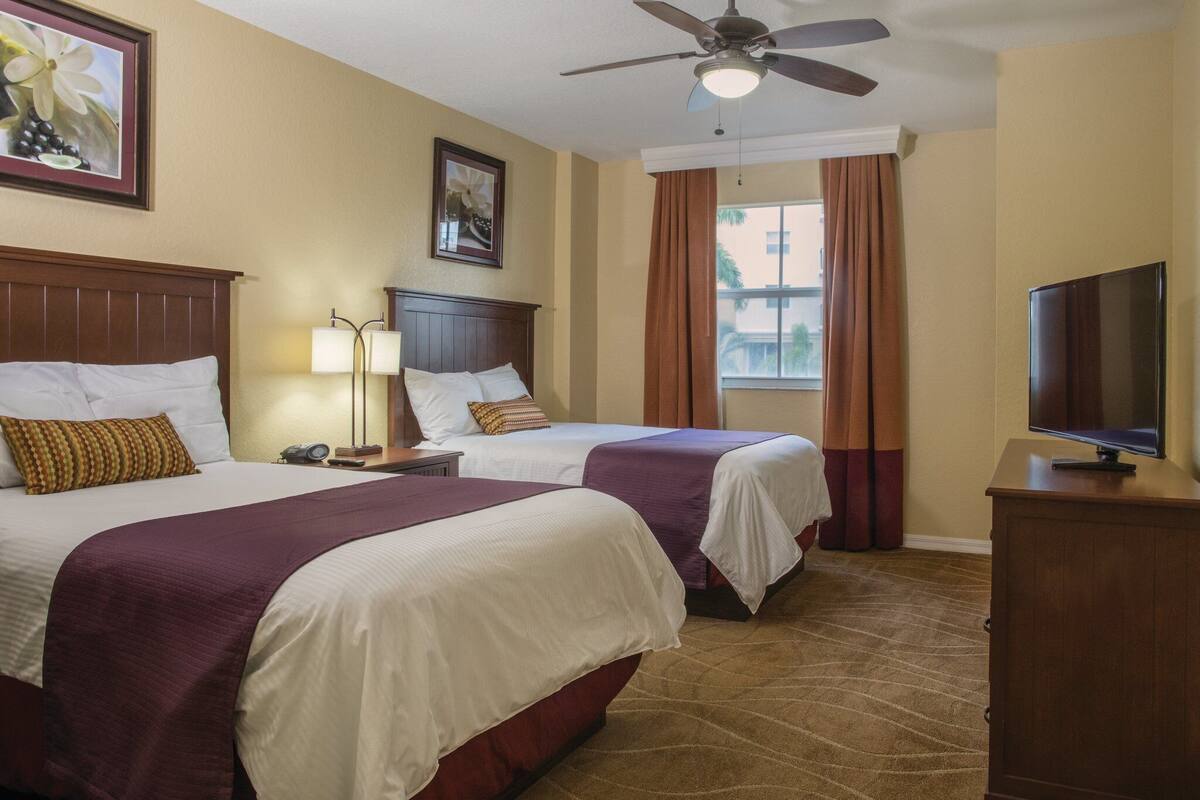Premium bedding, pillow-top beds, in-room safe, blackout curtains