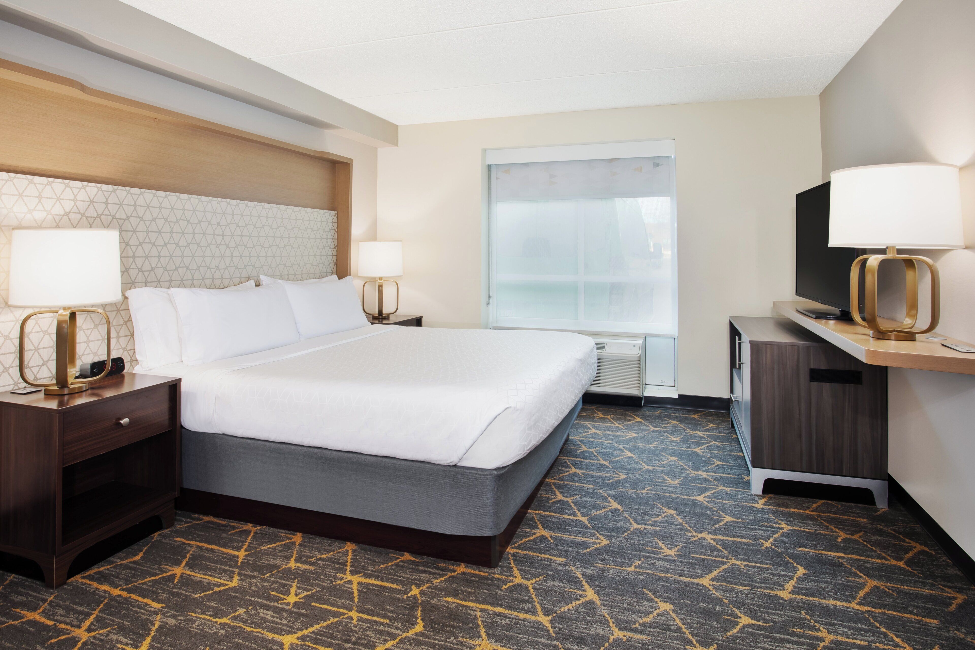 In-room safe, desk, iron/ironing board, free cribs/infant beds