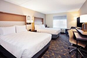 Standard Room, 2 Queen Beds | 1 bedroom, in-room safe, desk, iron/ironing board