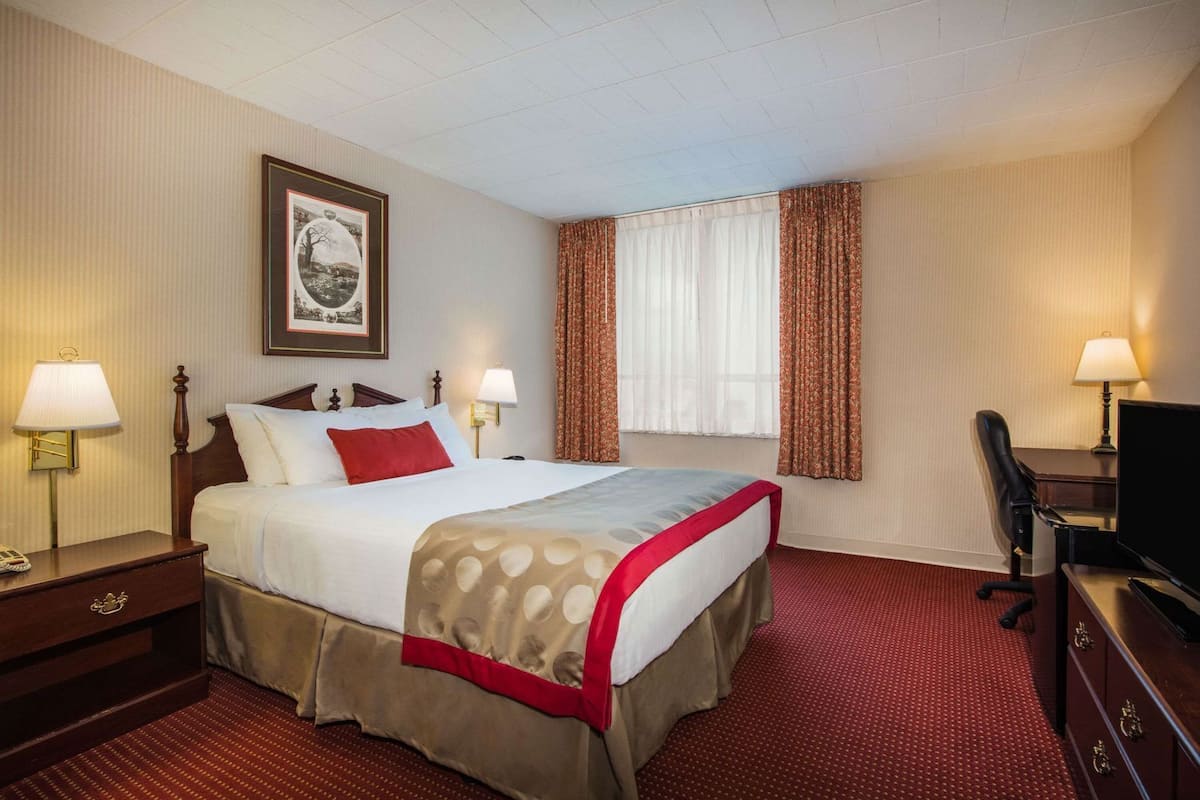 Premium bedding, in-room safe, desk, iron/ironing board