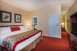 Suite, 1 King Bed, Non Smoking | Premium bedding, in-room safe, desk, iron/ironing board