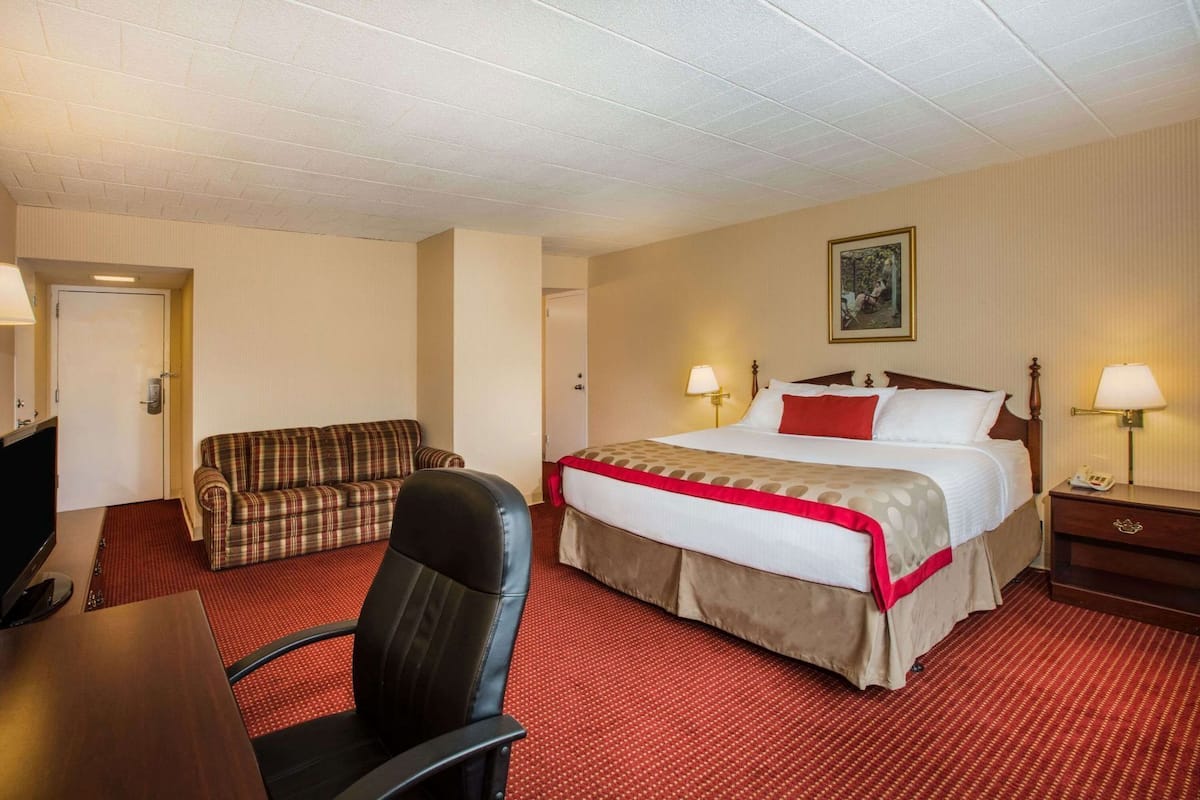 Premium bedding, in-room safe, desk, iron/ironing board
