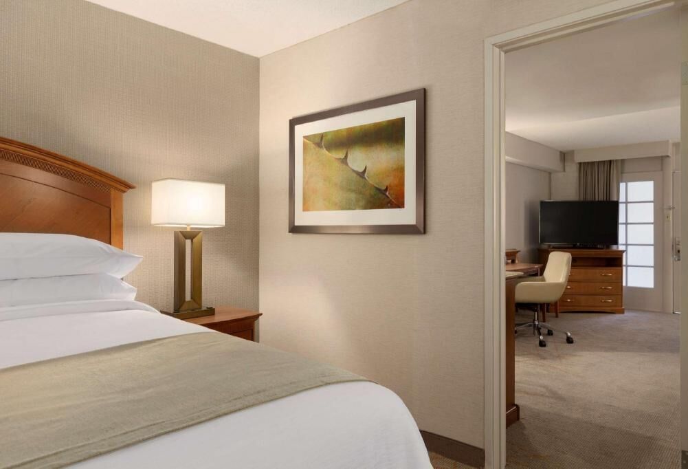 1 bedroom, premium bedding, in-room safe, desk