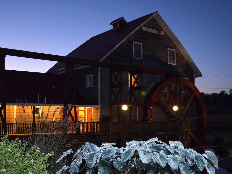 Front of property - evening/night