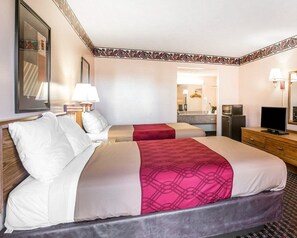 Free WiFi, bed sheets