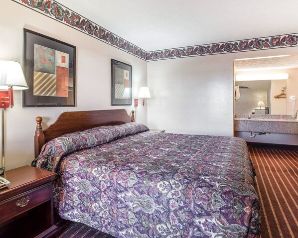 Habitación estándar, 1 cama King size, para no fumadores | Wifi gratis y ropa de cama 