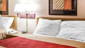 Free WiFi, bed sheets