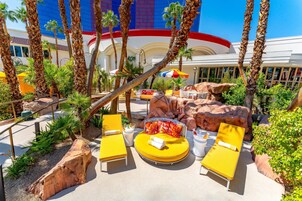 Seasonal outdoor pool, open 10:00 AM to 5:00 PM, cabanas (surcharge)