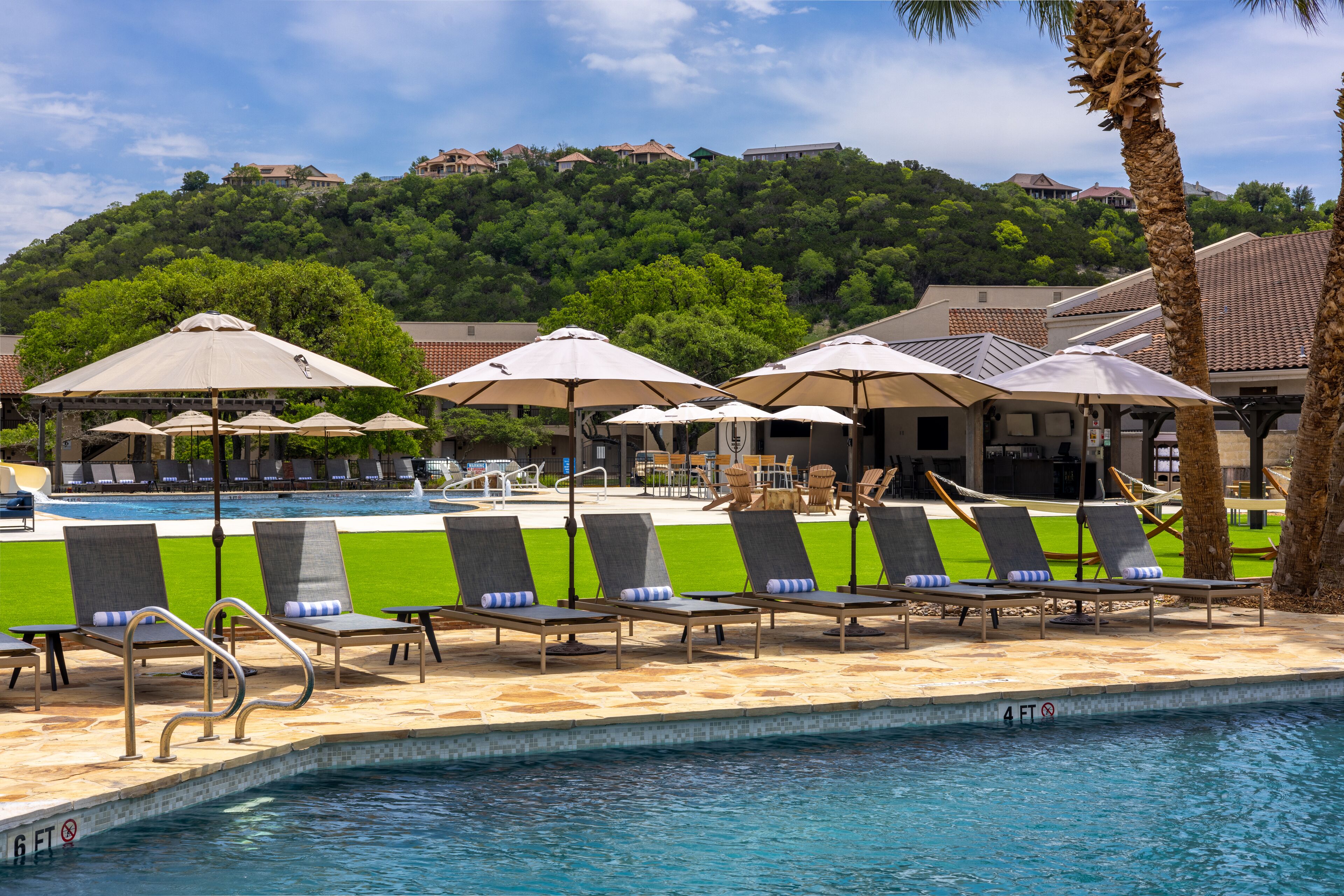 2 outdoor pools, open 7:00 AM to 10:30 PM, pool umbrellas, sun loungers