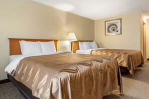 Room, 2 Queen Beds, Accessible, Non Smoking | Laptop workspace, blackout curtains, soundproofing, iron/ironing board