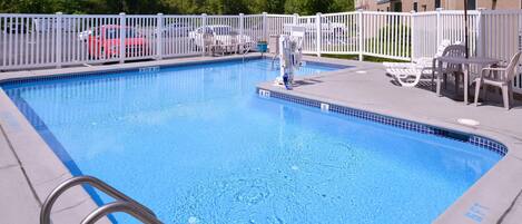 Seasonal outdoor pool