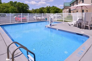 Seasonal outdoor pool