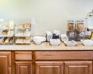 Free continental breakfast