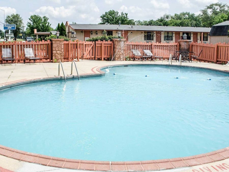 Seasonal outdoor pool