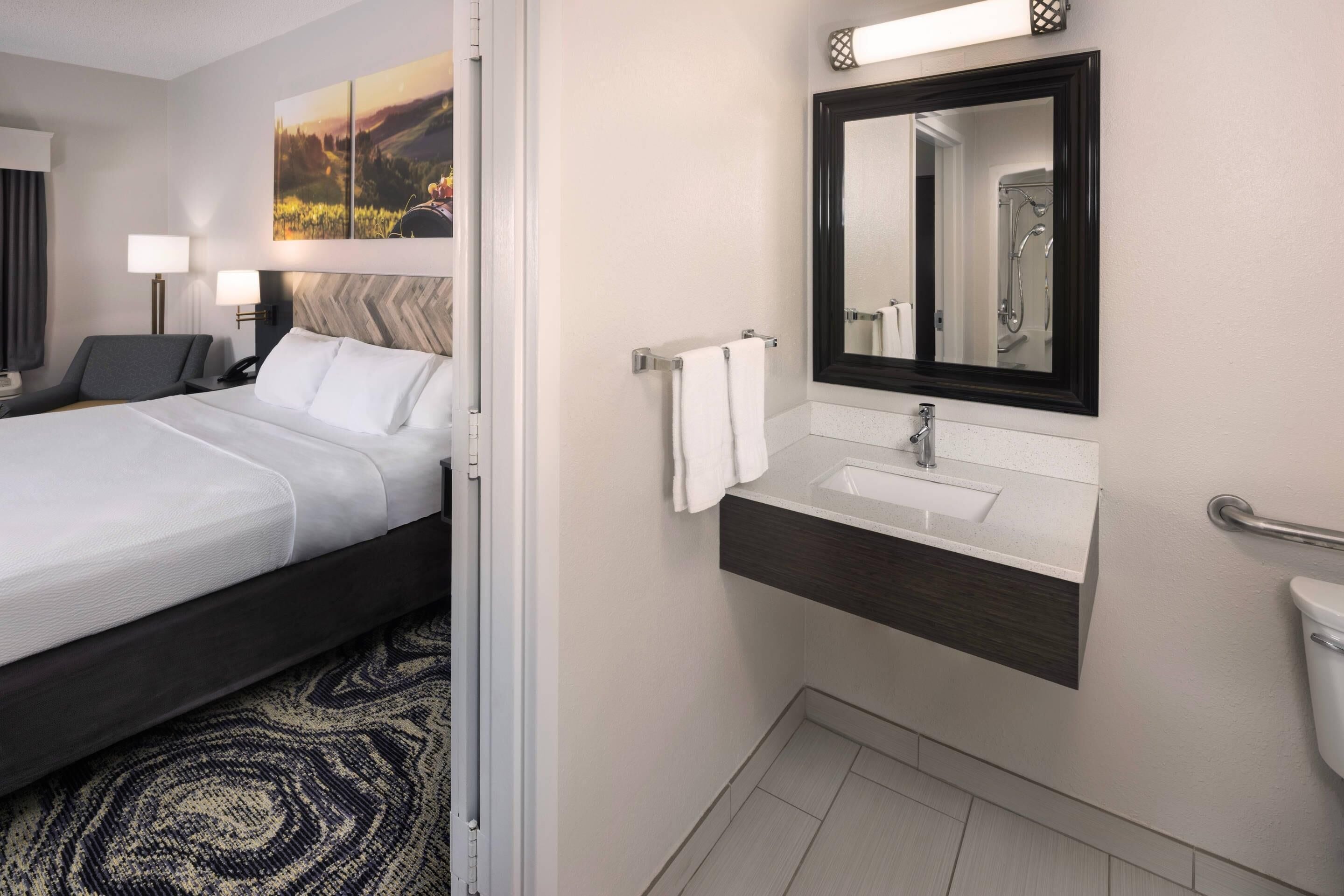 Habitación, 1 cama King size, con acceso para personas discapacitadas, para no fumadores
