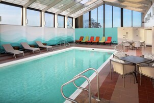Una piscina techada