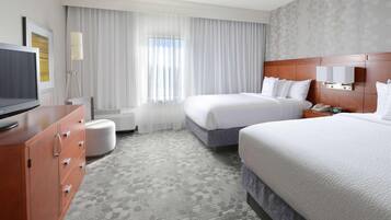 Skrivebord, arbejdsområde til bærbare computere, strygejern/strygebræt