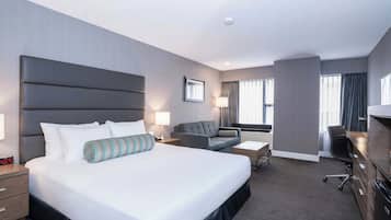 Standard Room, 1 King Bed with Sofa bed | Premium bedding, pillow-top beds, in-room safe, desk