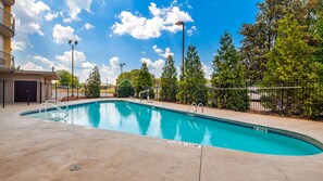 Seasonal outdoor pool