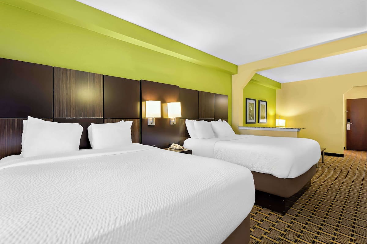 In-room safe, iron/ironing board, free cribs/infant beds, free WiFi