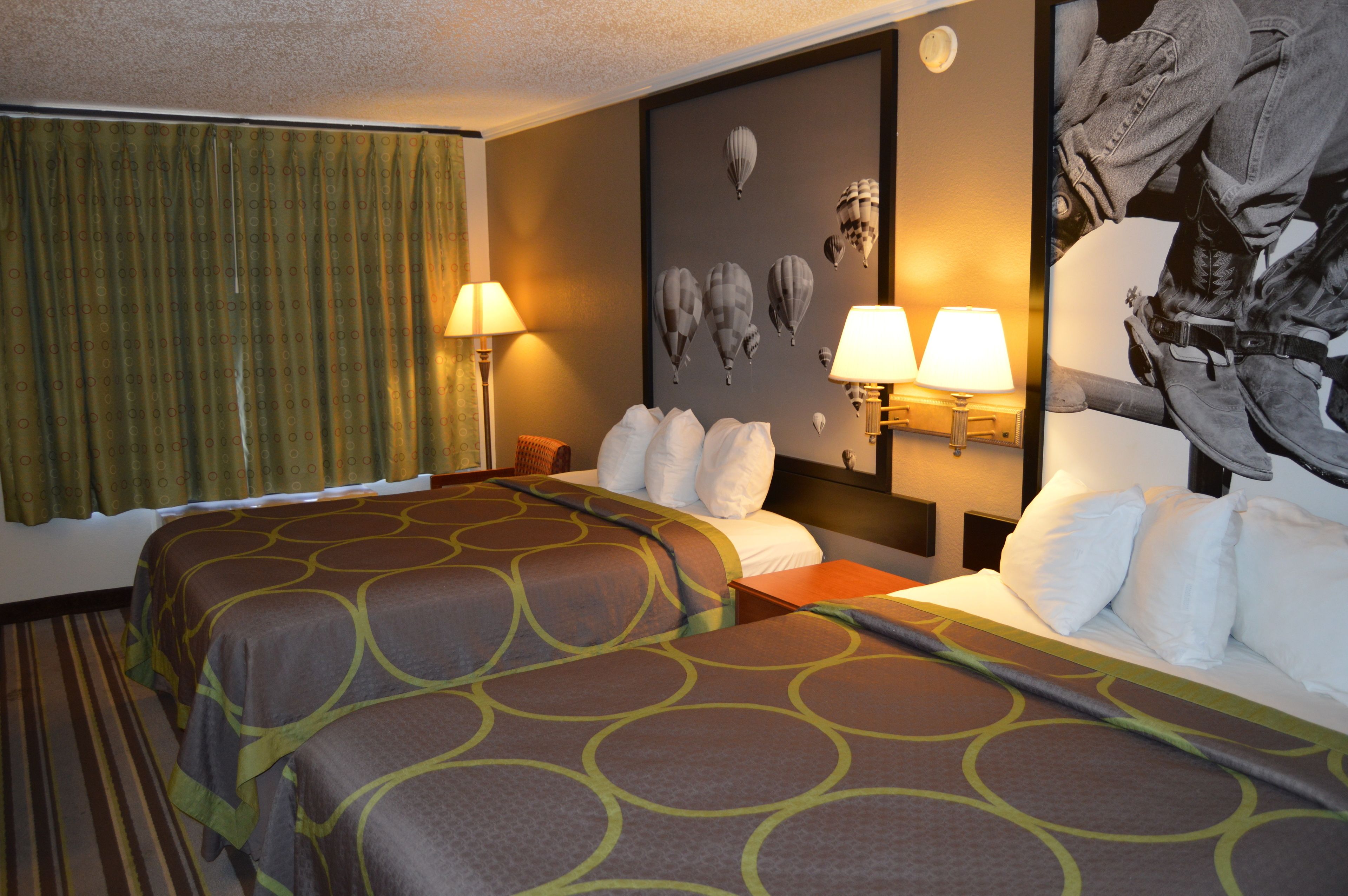 In-room safe, desk, iron/ironing board, WiFi (free)