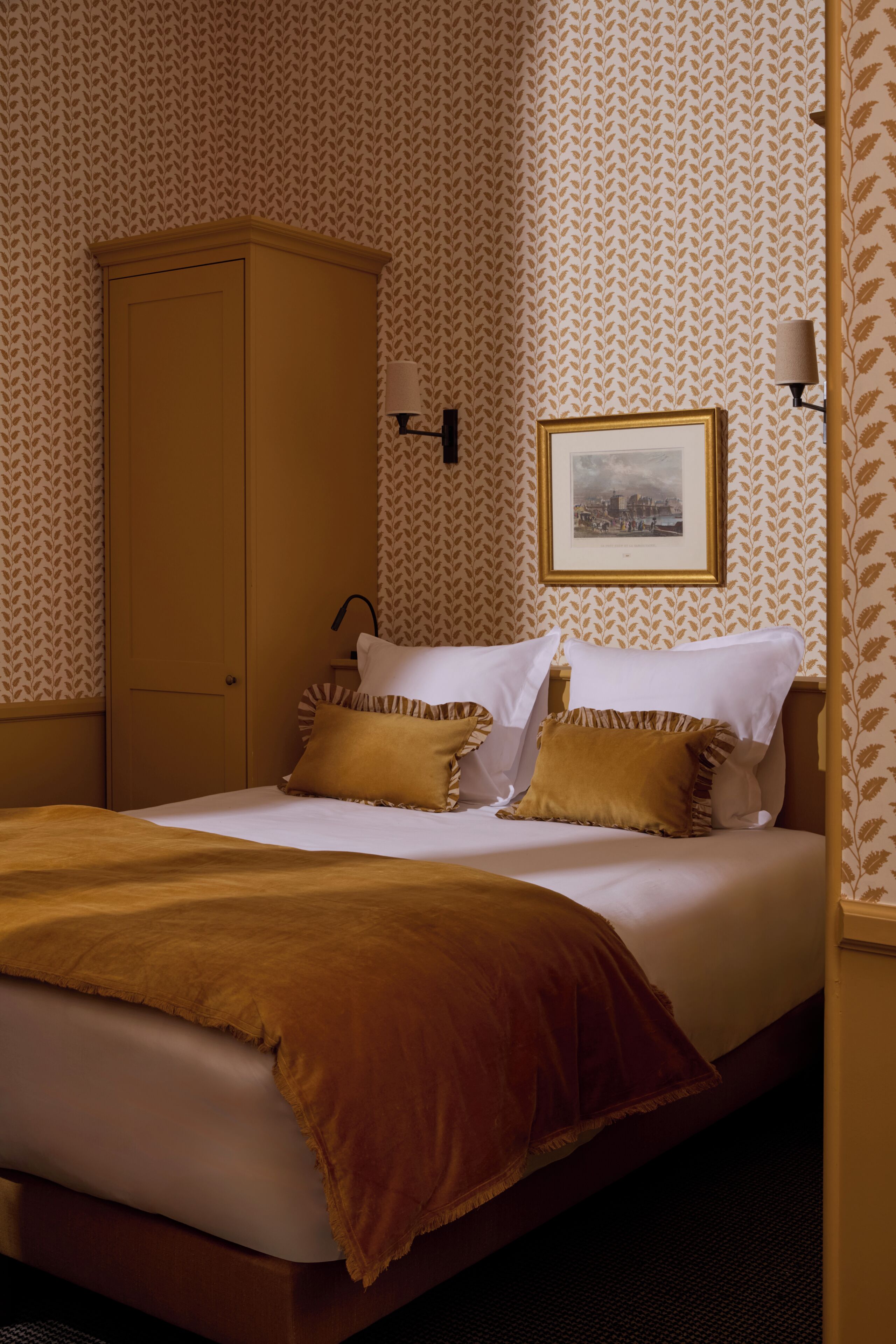 Traditionele tweepersoonskamer | Een kluis op de kamer, gratis wifi, beddengoed