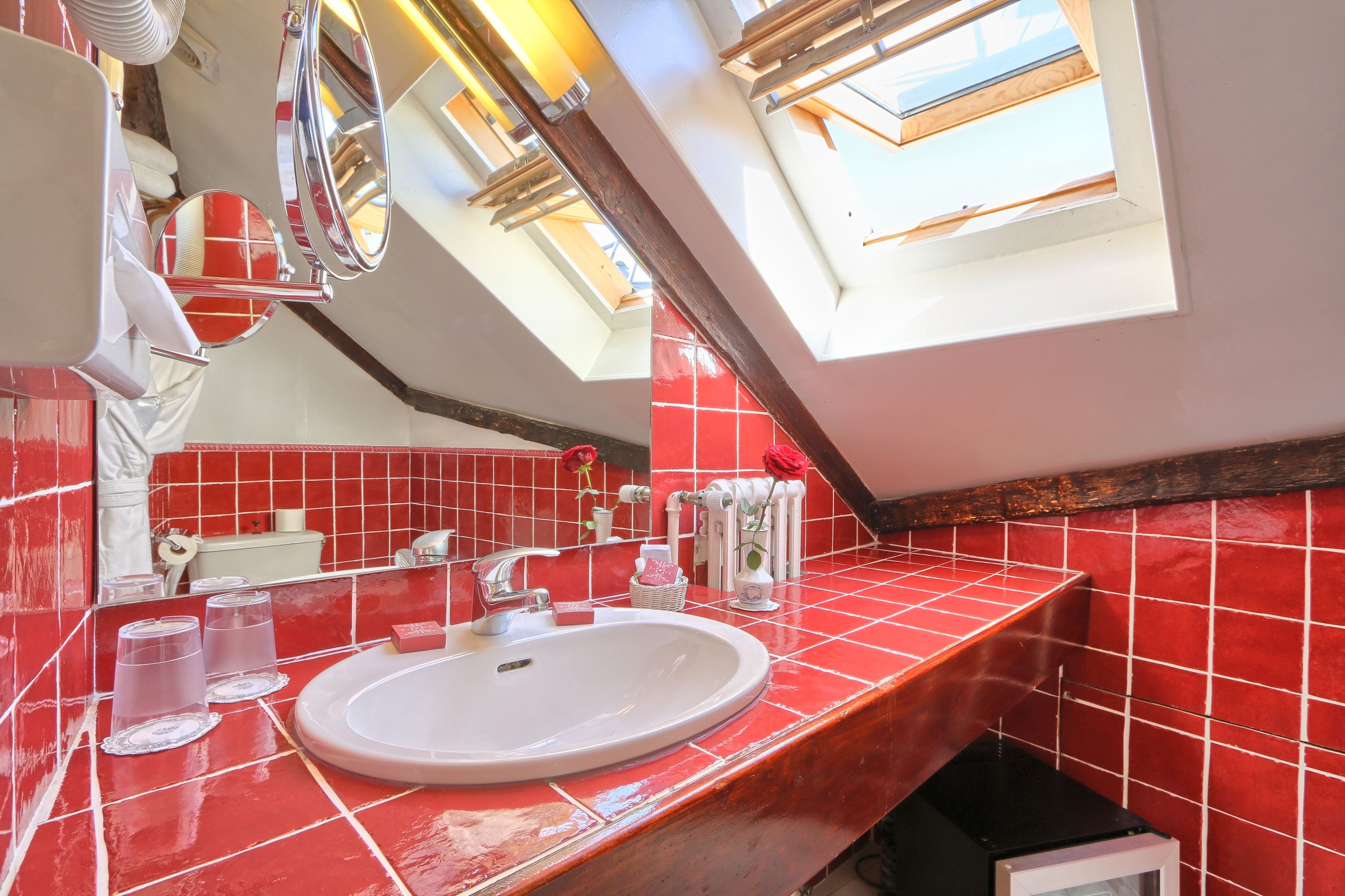 superior double room, balcony | bathroom | free toiletries, hair dryer, towels, soap