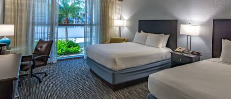 In-room safe, desk, blackout drapes, iron/ironing board