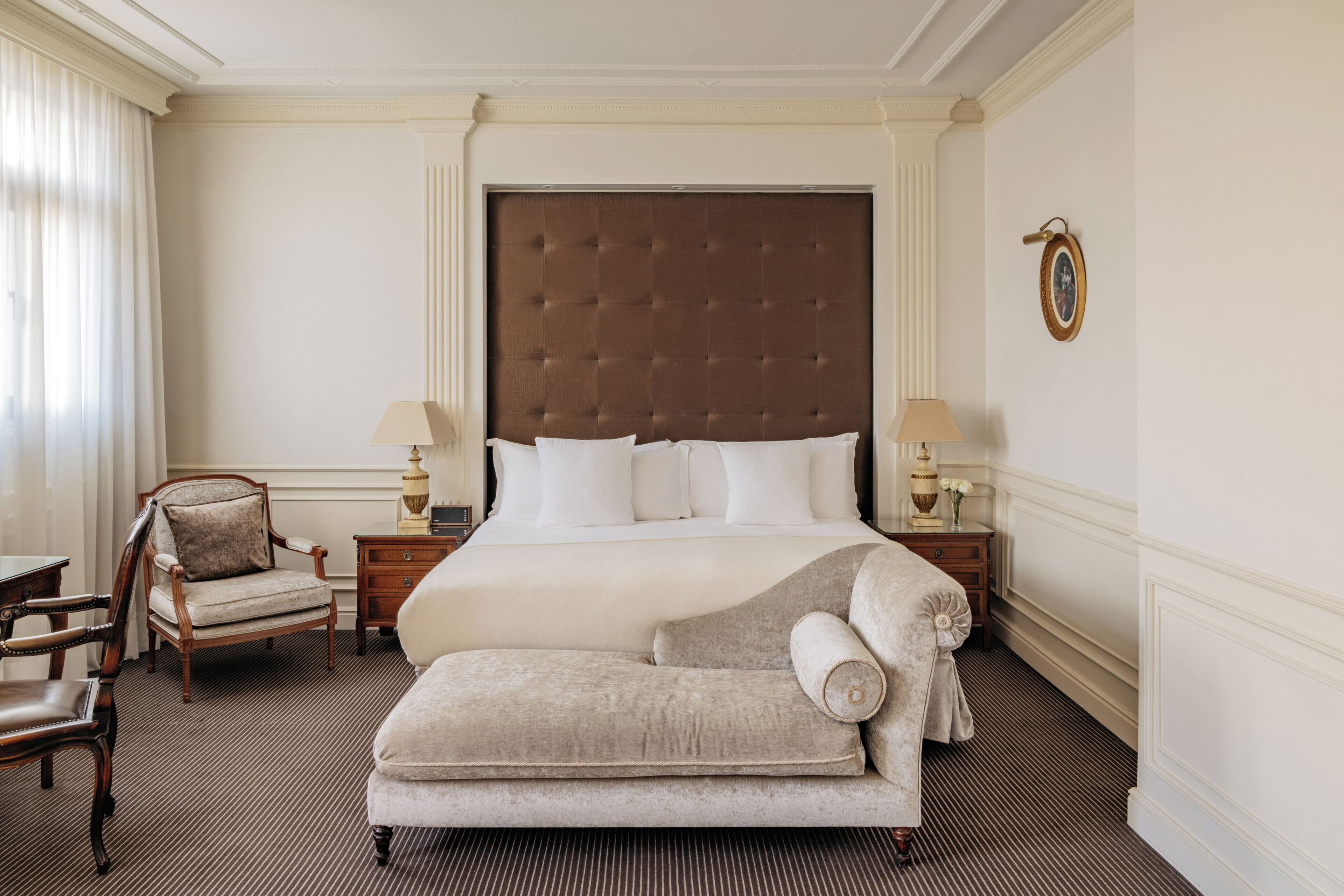 Premium bedding, down duvets, minibar, in-room safe