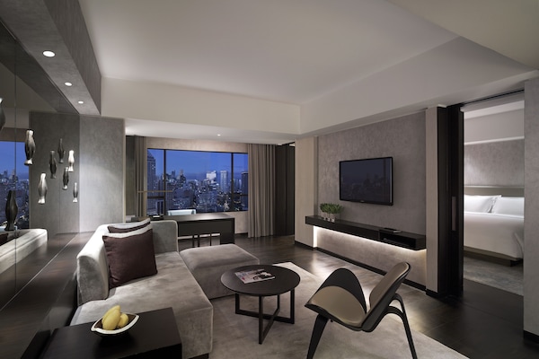 Down duvets, pillow-top beds, minibar, in-room safe