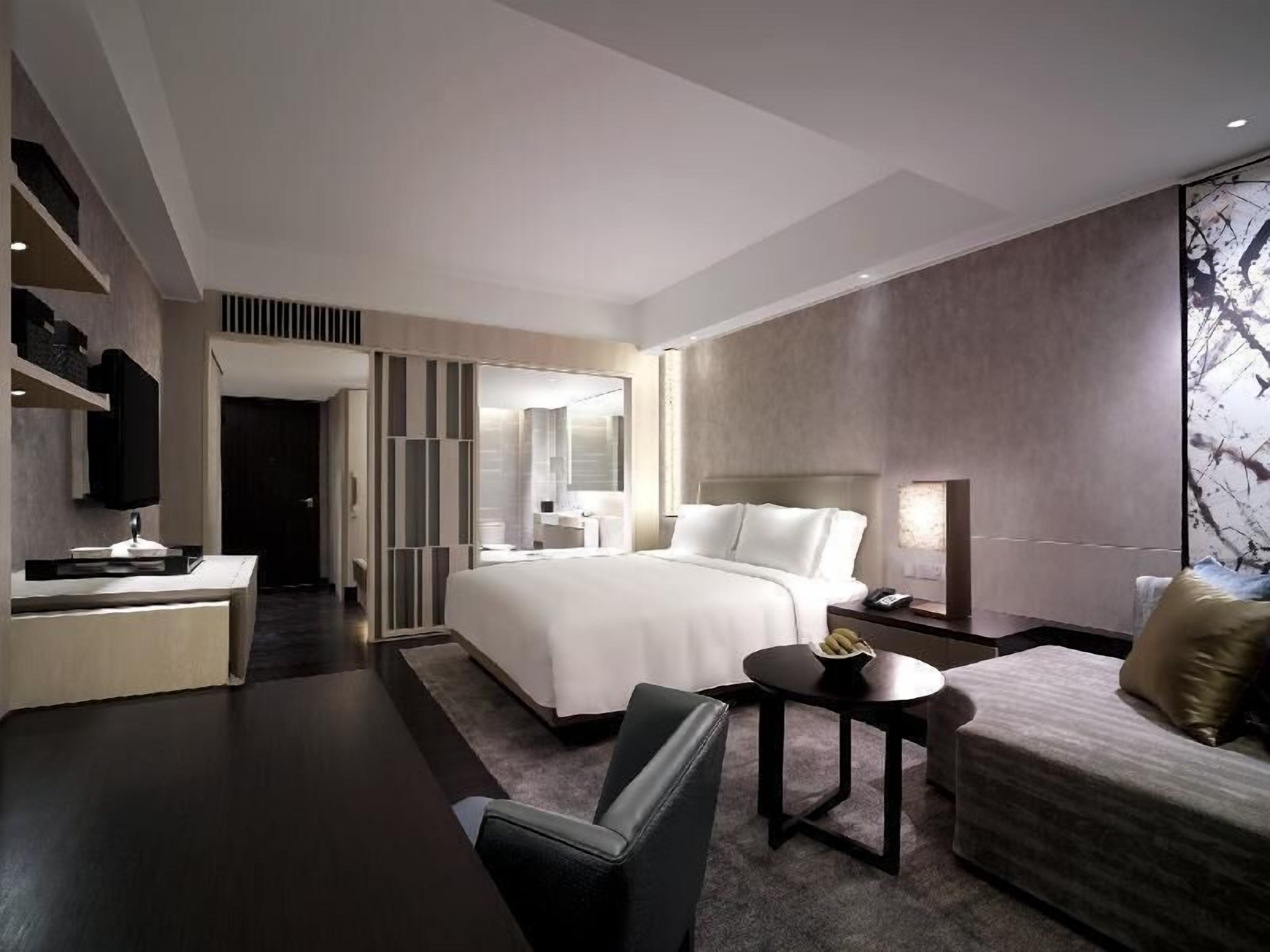 Edredón, camas con pillow-top y minibar 