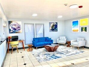 Lobby sitting area