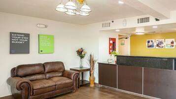 Sala de estar en el lobby