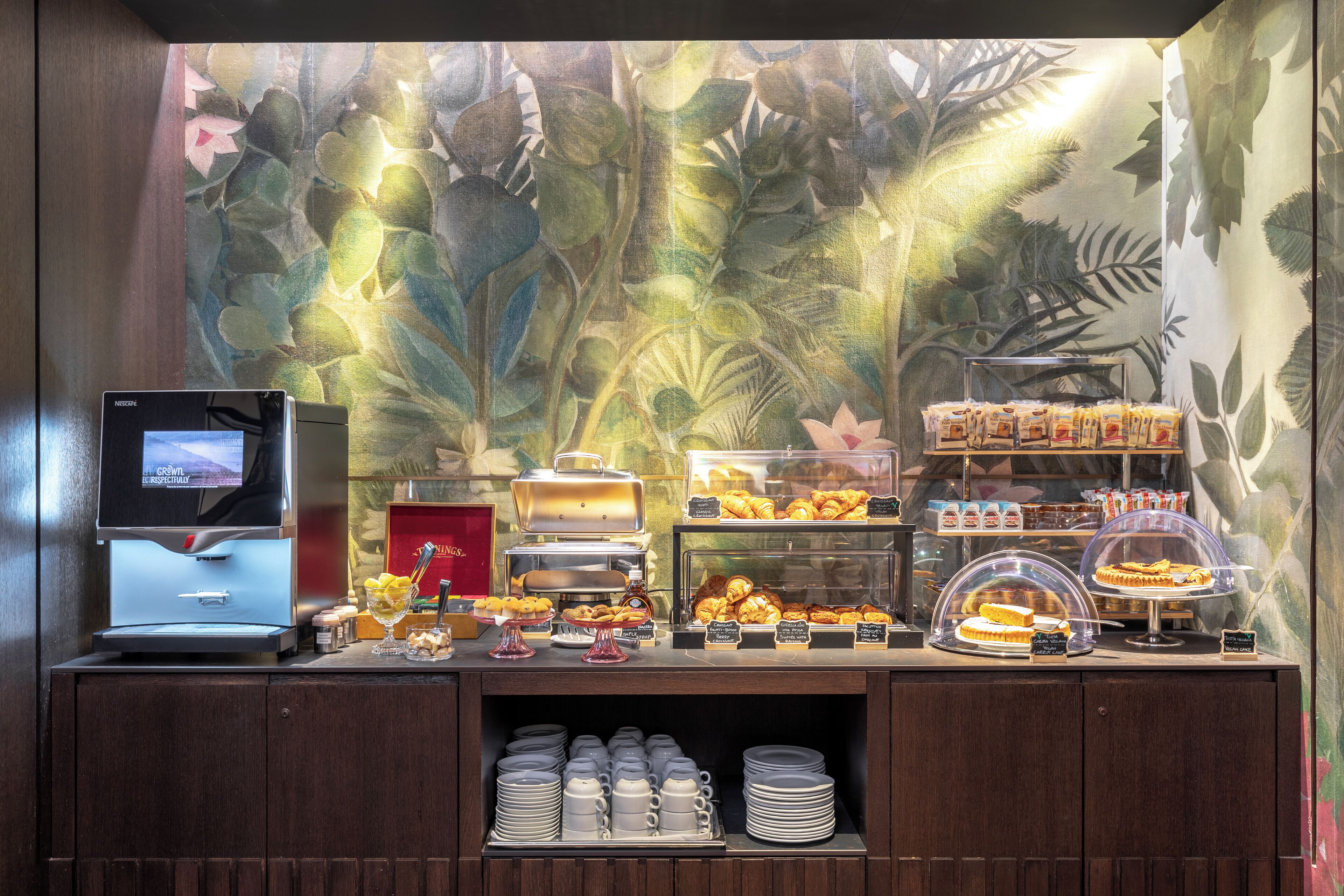 Morgenmadsbuffet hver dag mod et gebyr