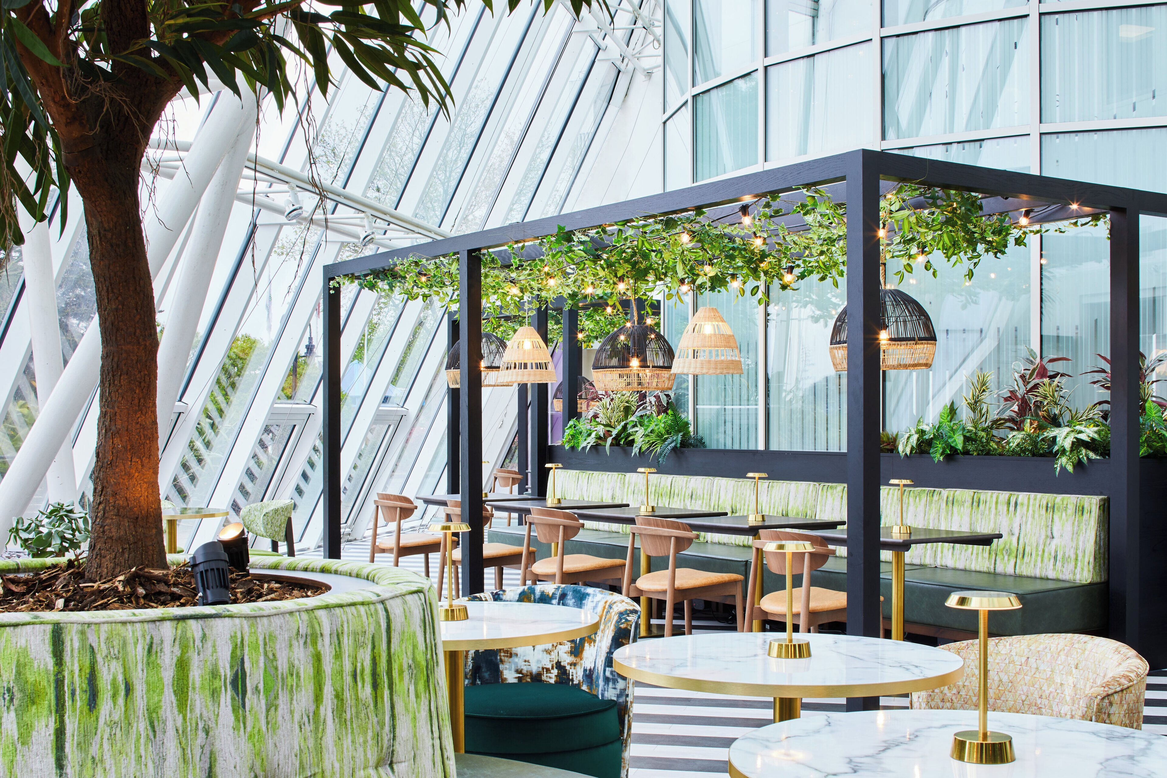 花園景觀、每日營業