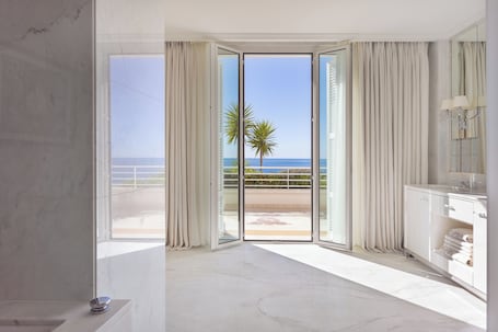 Suite (French Riviera) | Bathroom | Shower, designer toiletries, hair dryer, bathrobes. Grand-Hôtel du Cap-Ferrat, A Four Seasons Hotel