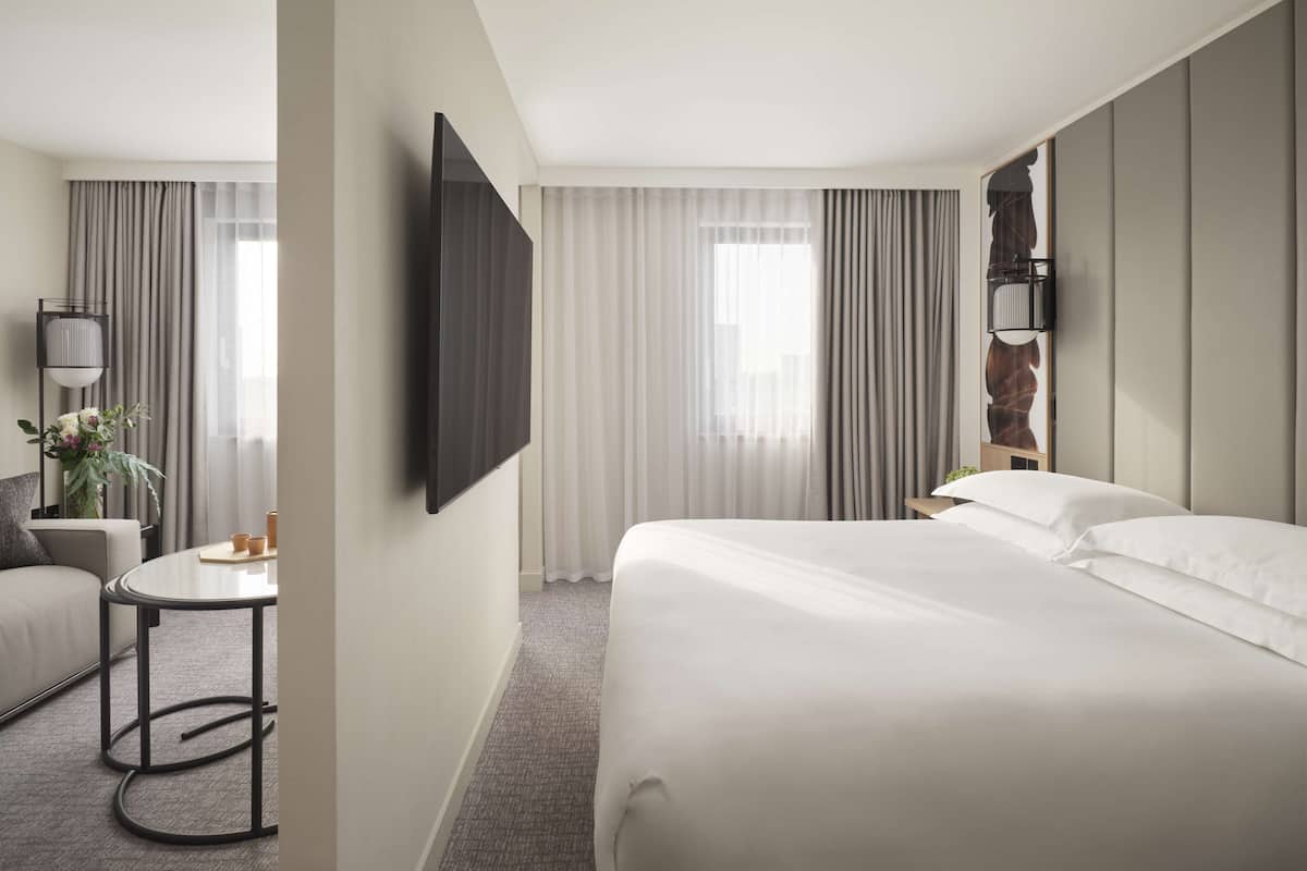 Suite Junior | 1 chambre, draps en coton égyptien, literie de qualité
