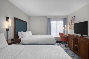 Room, 2 Queen Beds | Iron/ironing board, free WiFi, bed sheets