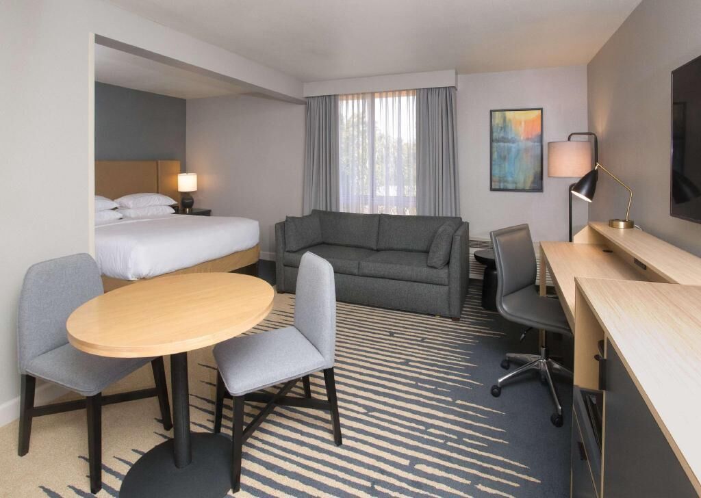 In-room safe, desk, blackout drapes, iron/ironing board