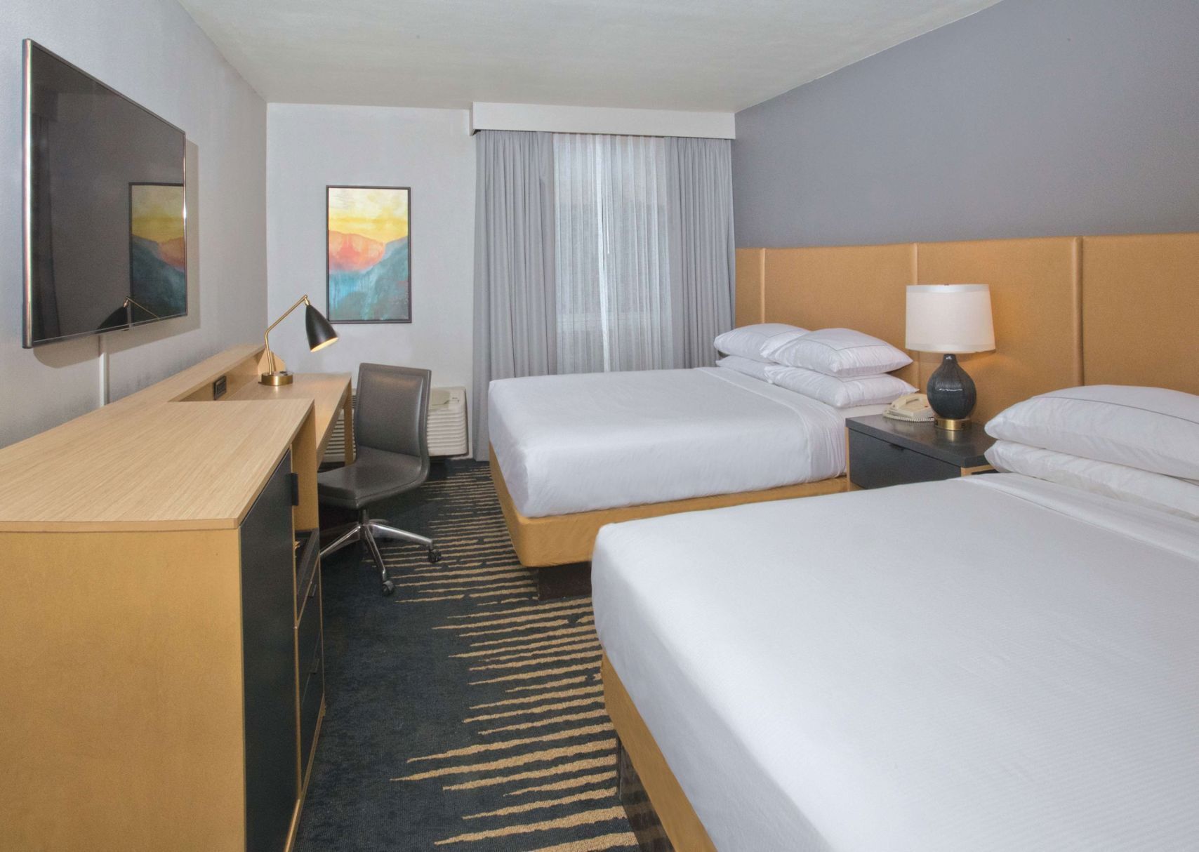 In-room safe, desk, blackout drapes, iron/ironing board